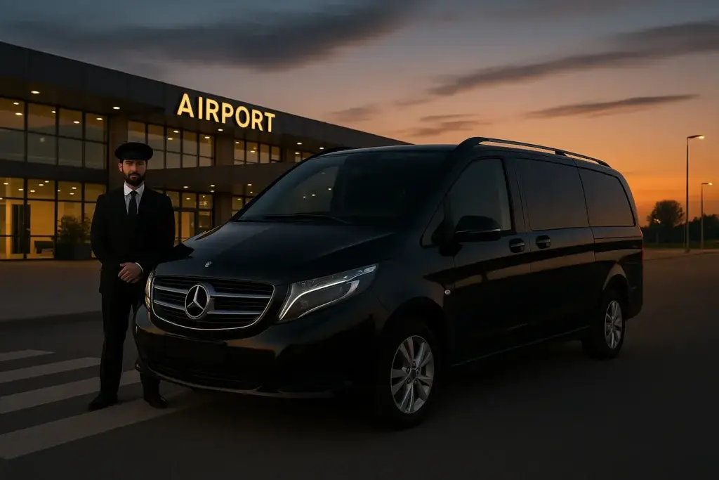İstanbul Vip transfer – siyah Mercedes Vito ve özel şoför